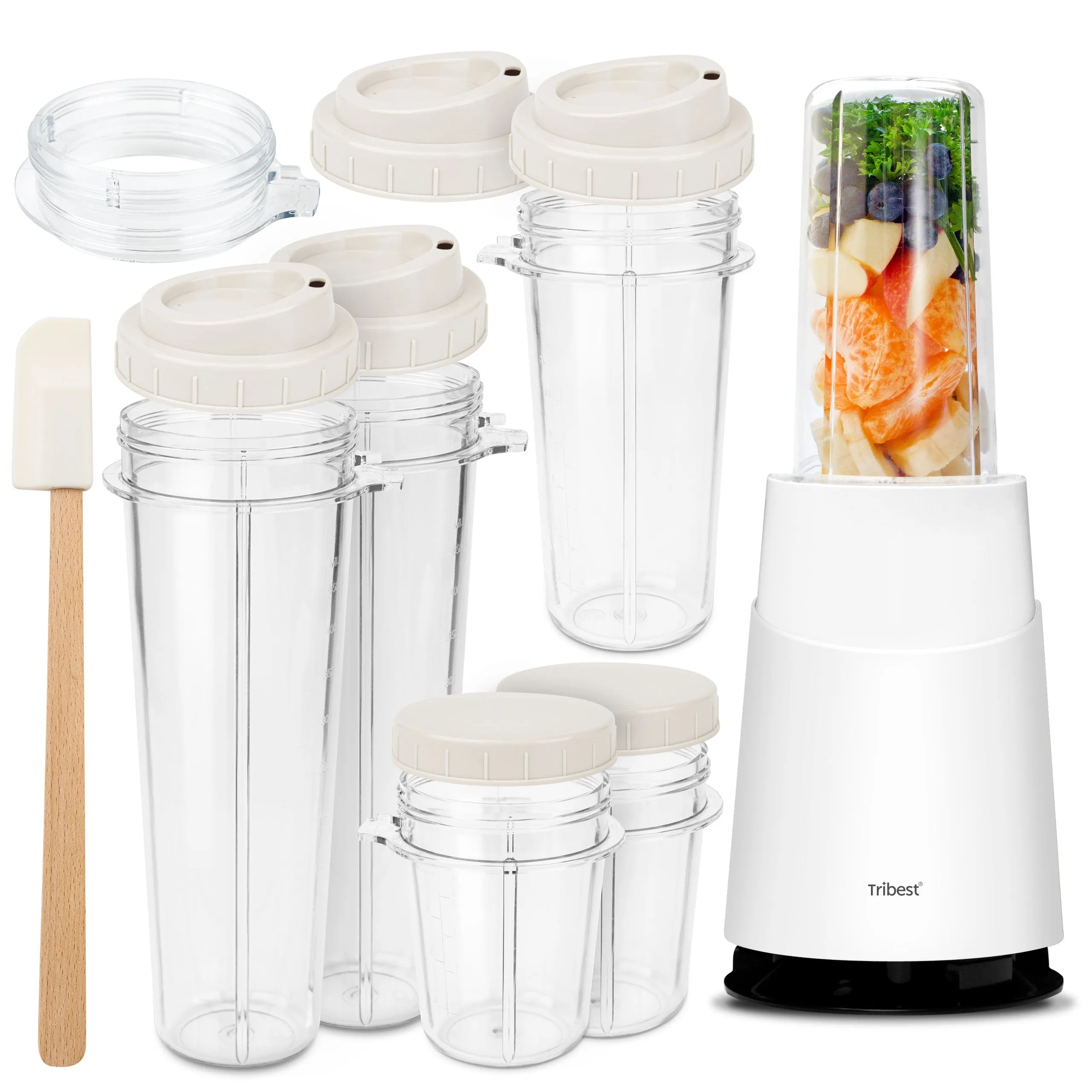 Personal Blender II Mason Jar Ready (Family 16-Piece Set)