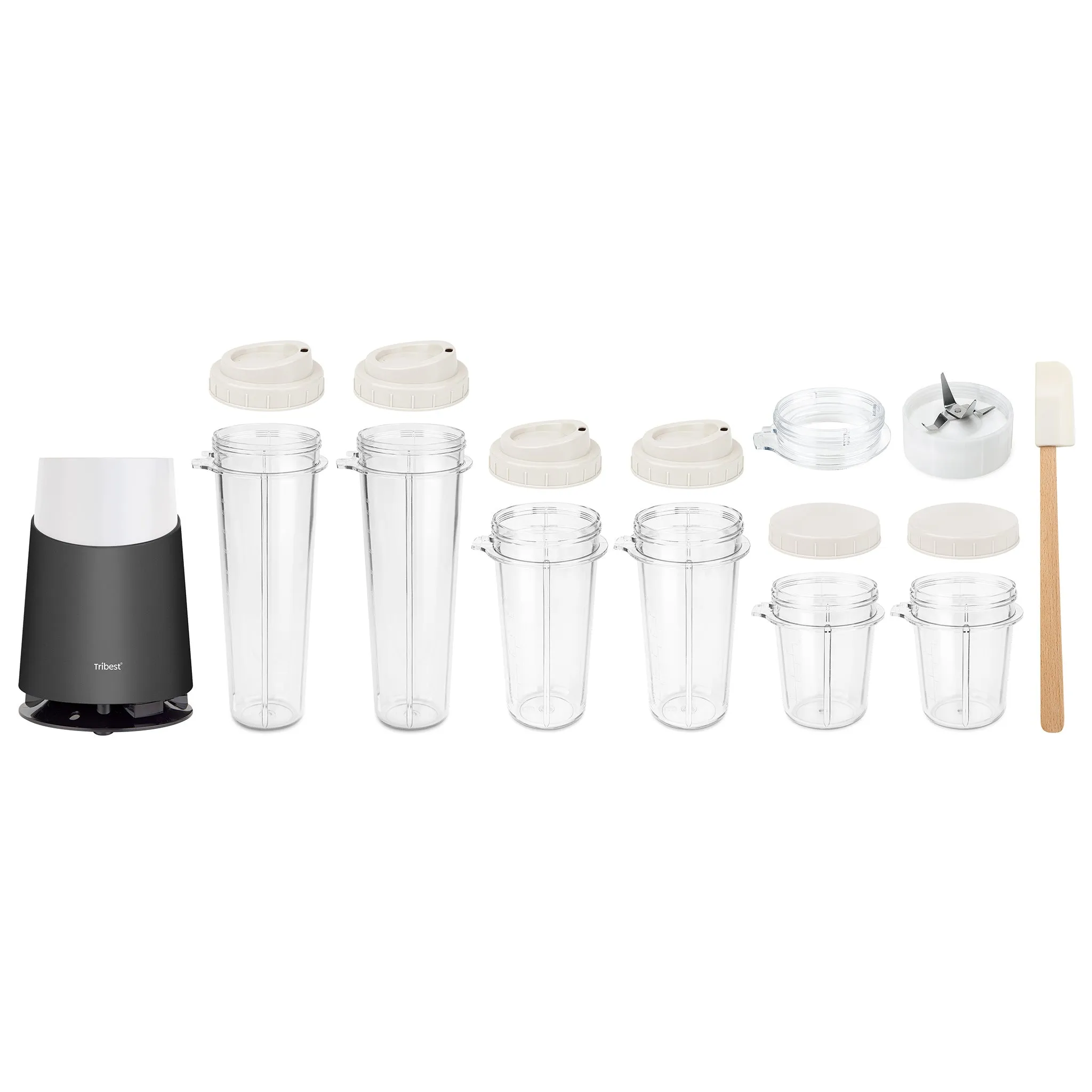 Personal Blender II Mason Jar Ready (Family 16-Piece Set)