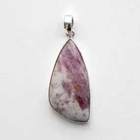 Pink Tourmaline - Pendant, Sterling Silver