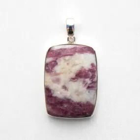 Pink Tourmaline - Pendant, Sterling Silver