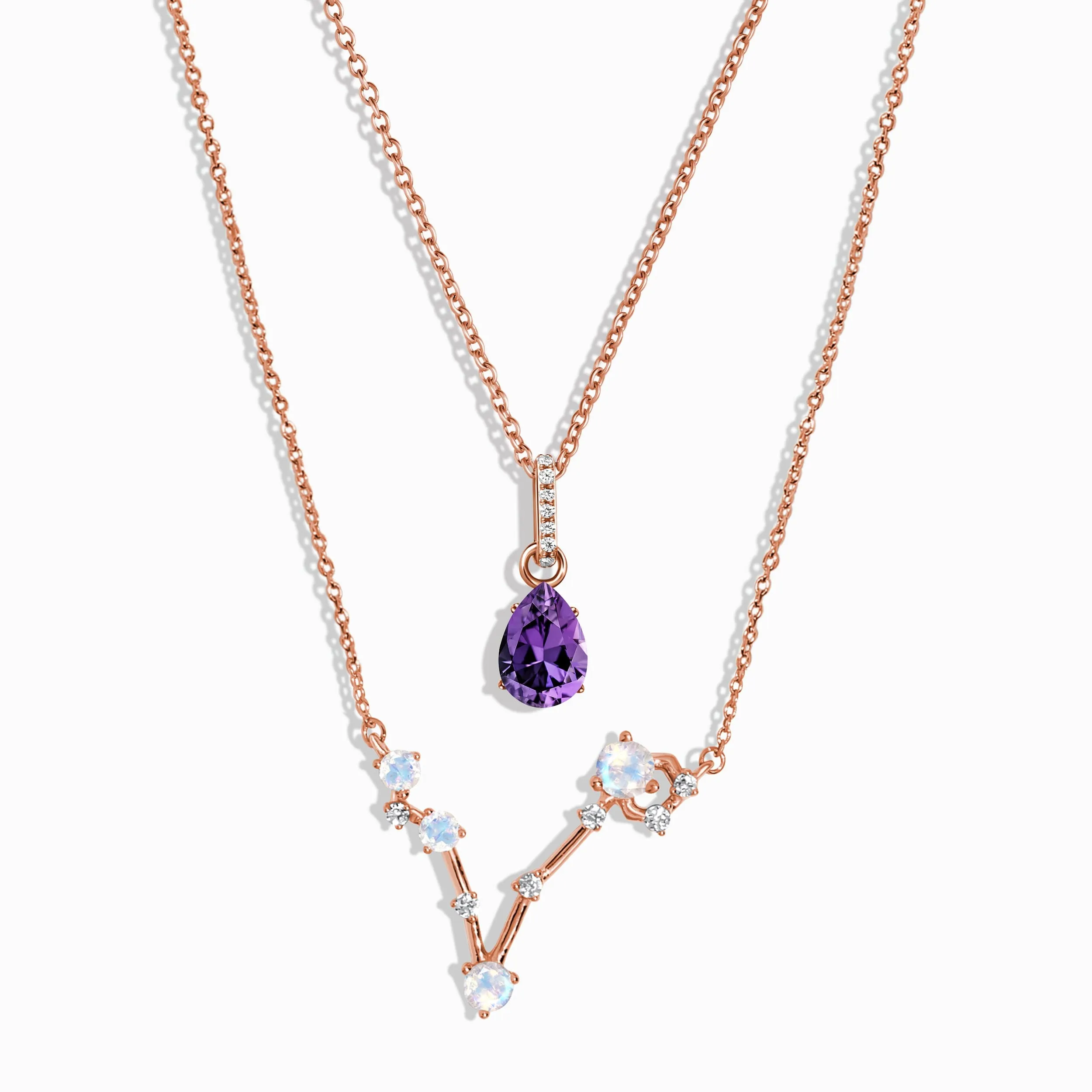 Pisces Zodiac Constellation & Amethyst Sway