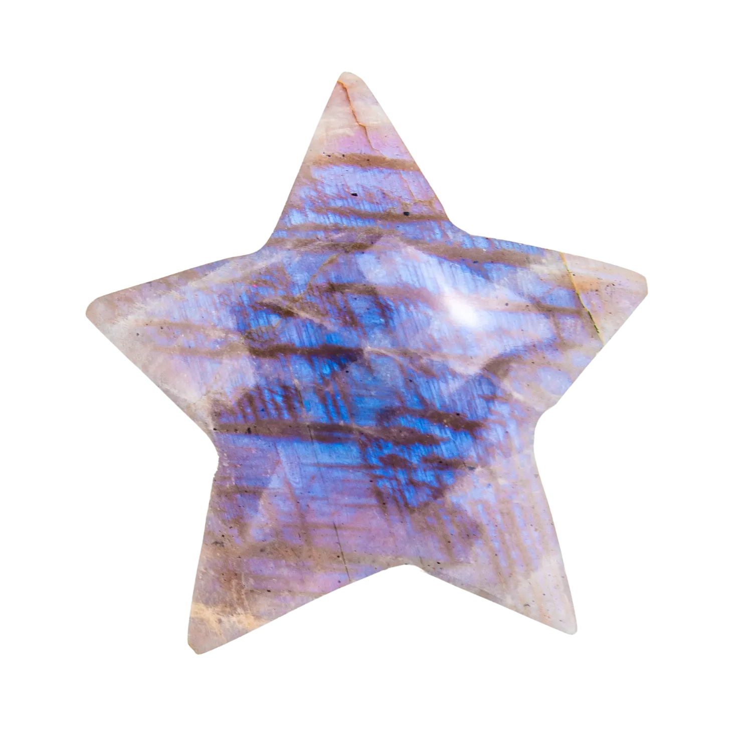 Rainbow Moonstone Star