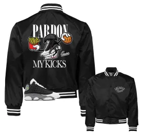 Retro 13 Black Flint I Fly Kicks Jacket