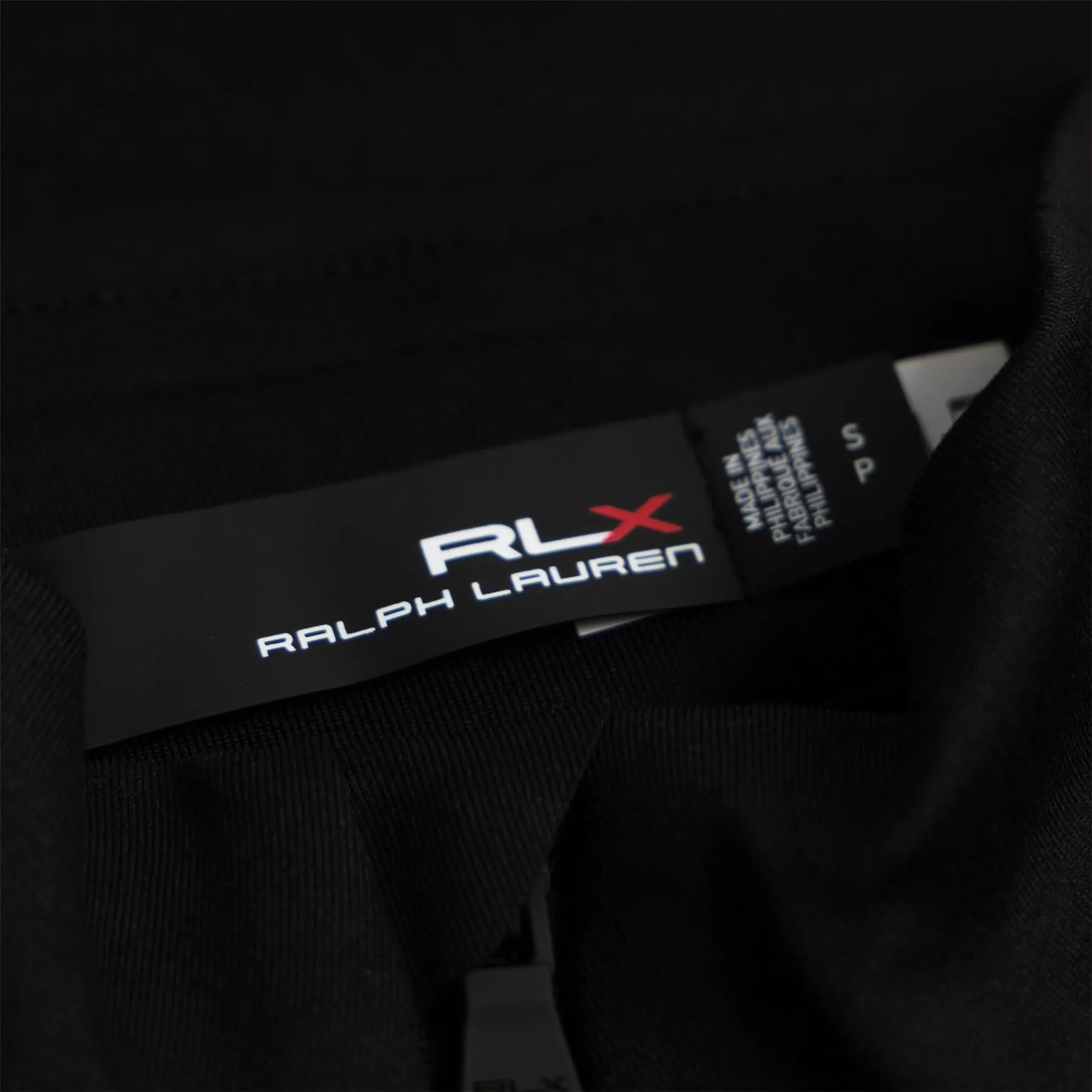 RLX Luxury Performance Jersey Half Zip Polo Black - 2024