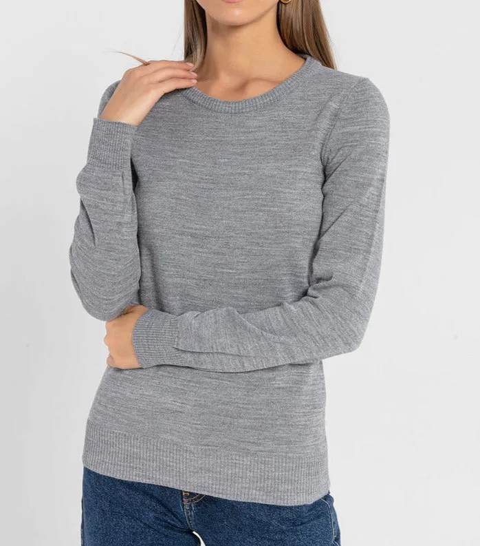 ROUND NECK SWEATER