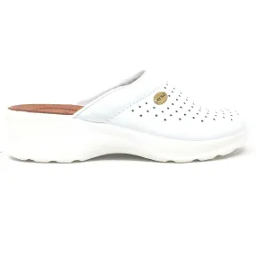 Scarpa da donna Fly Flot - Art. 8029 sabot sanitario bianco