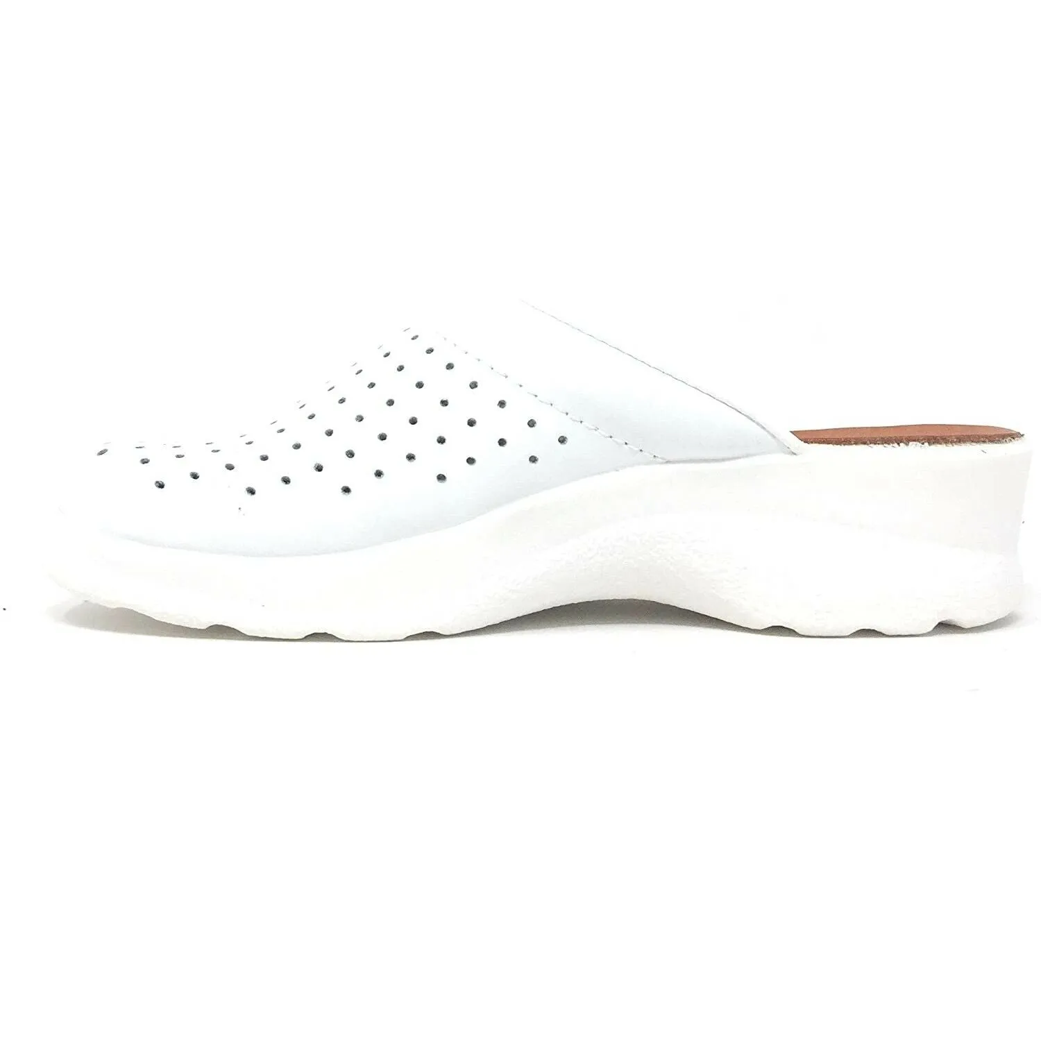 Scarpa da donna Fly Flot - Art. 8029 sabot sanitario bianco