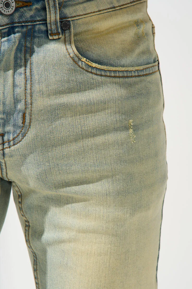 SERENEDE Limestone Jeans (EARTH YELLOW)