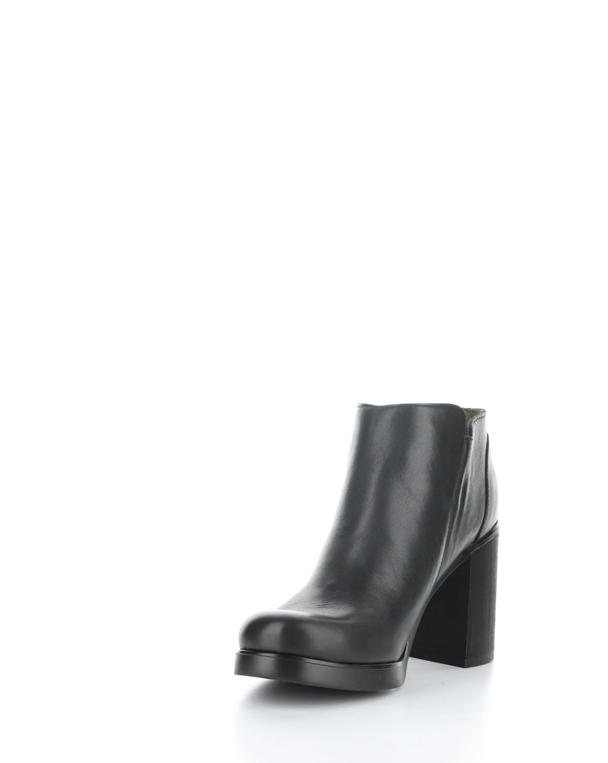 SHAR986FLY 000 BLACK Round Toe Boots