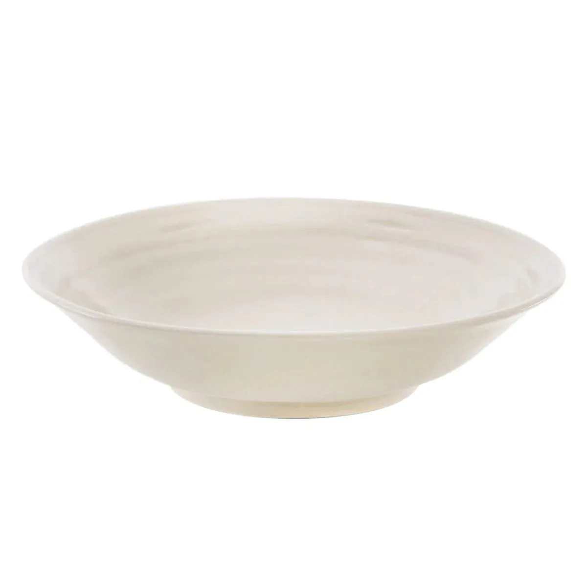 Simon Pearce Belmont Pasta Bowl - Crackle Ivory