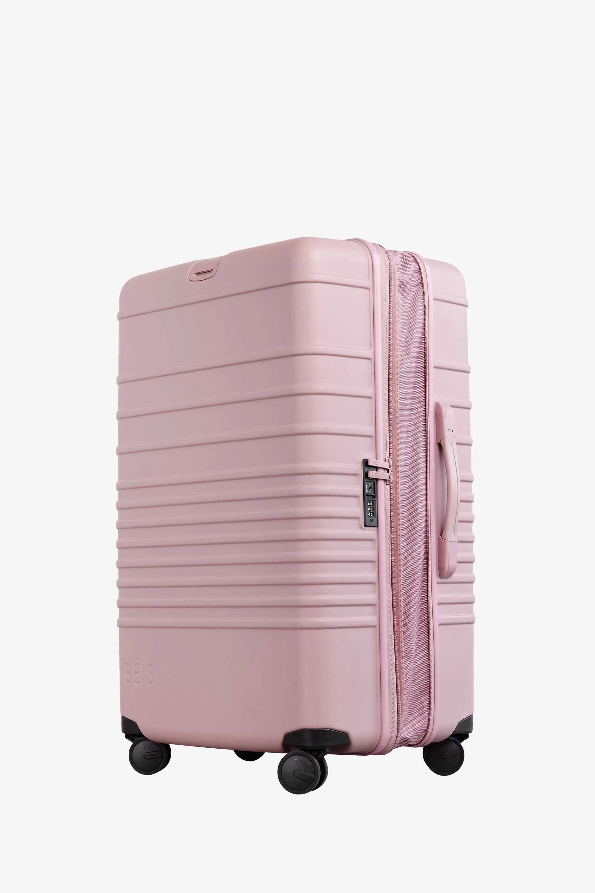 The Large Check-In Roller in Atlas Pink