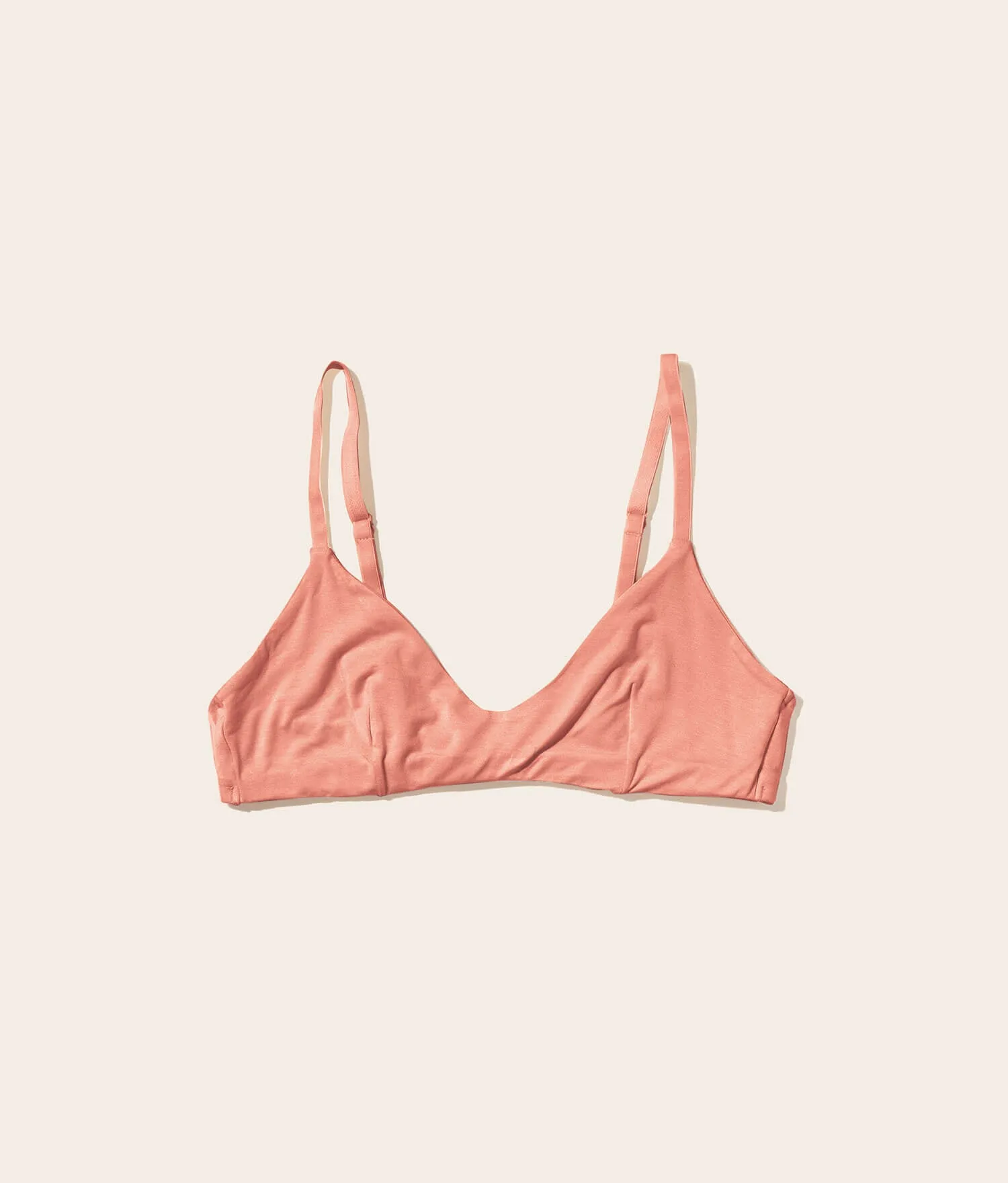 The Plunge - Bralette - Apricot