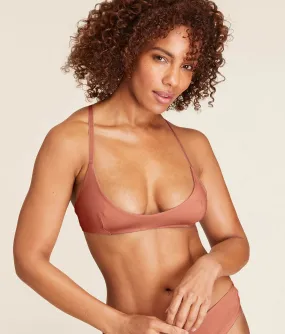 The Plunge - Bralette - Apricot