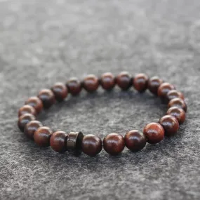 Tibetan Natural Wood Bracelet with Mantra