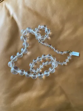 Translucent Beaded Necklace