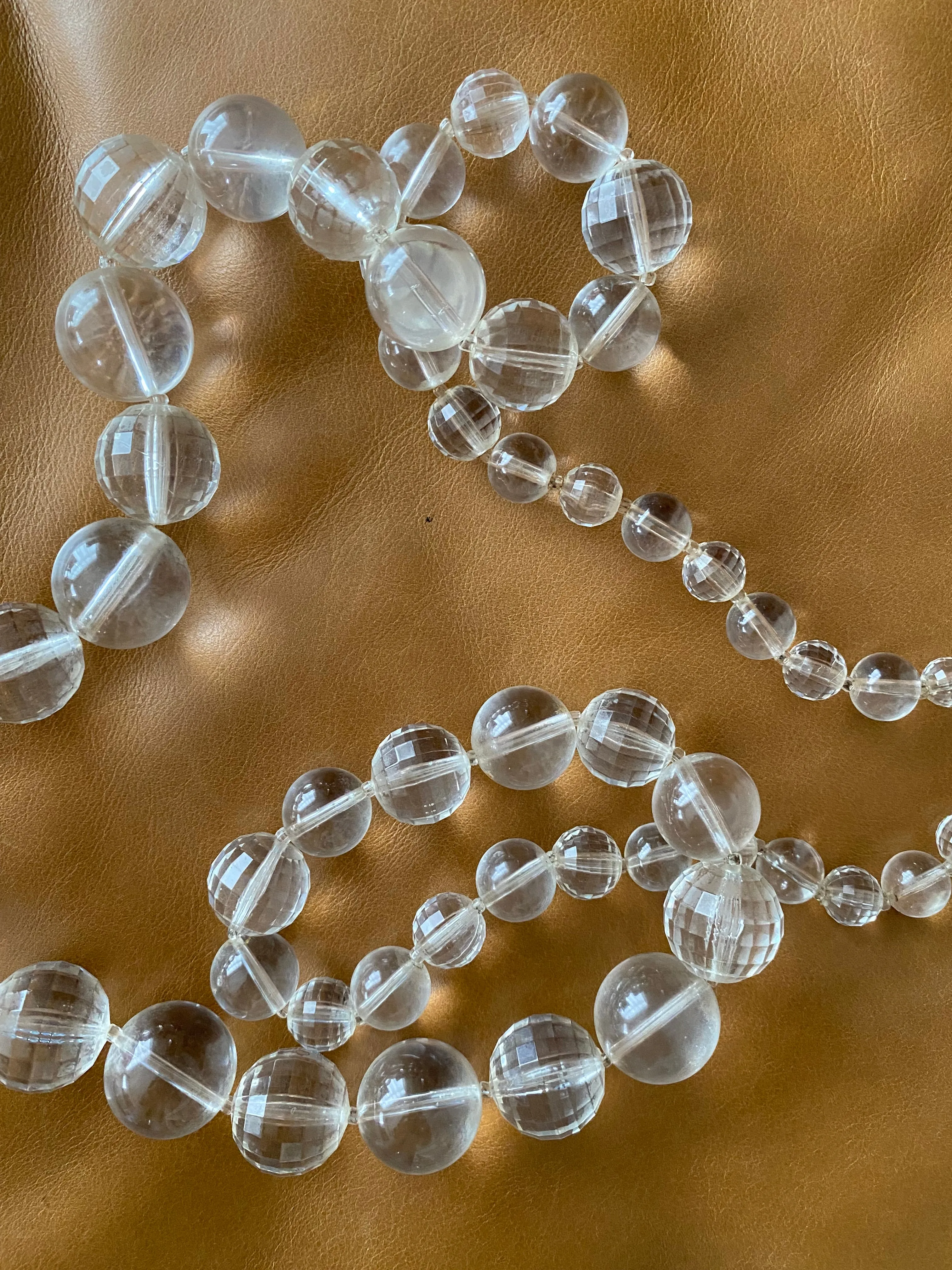 Translucent Beaded Necklace