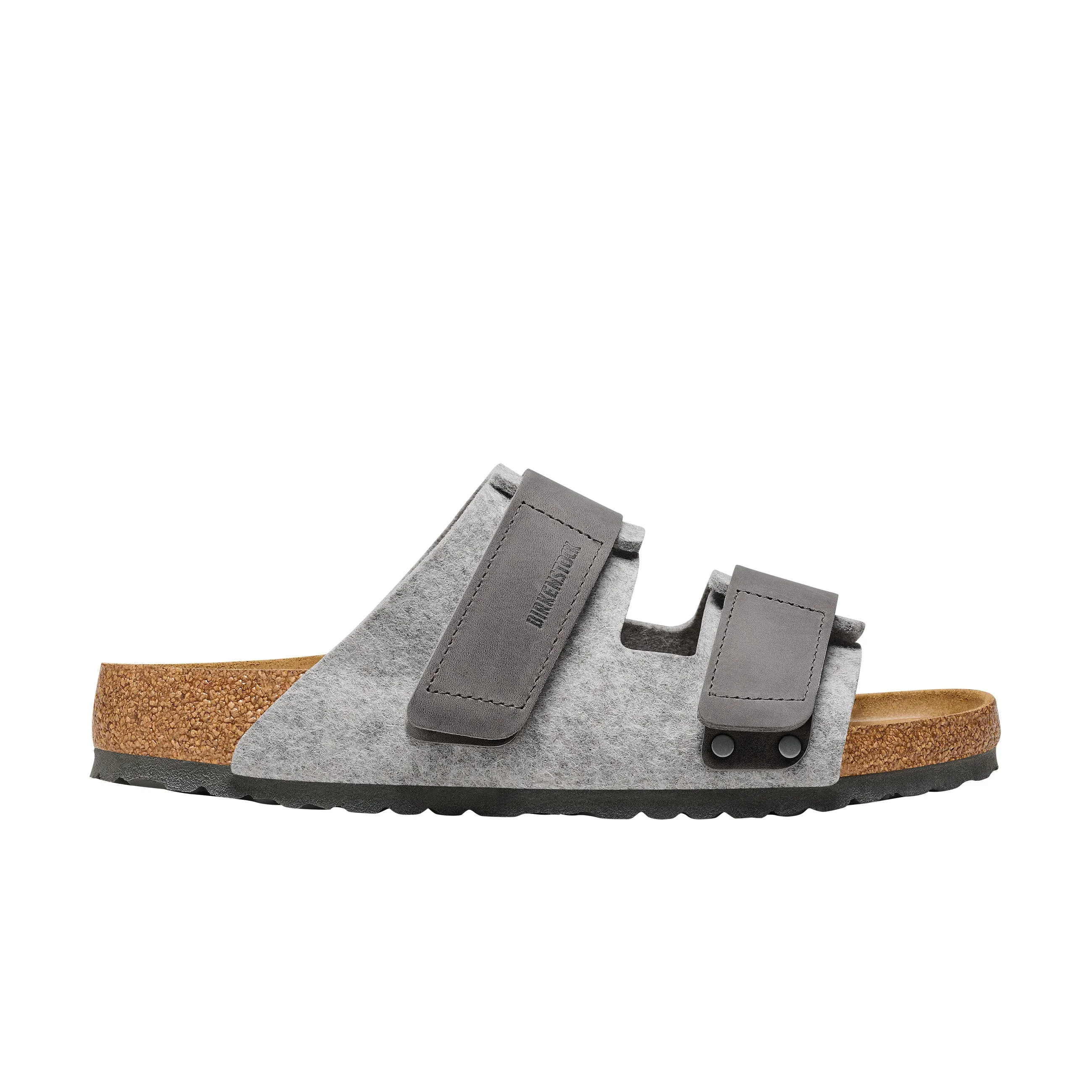 Uji Authentic Felt Light Grey Oiled Leather/Felt