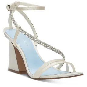 Vince Camuto Womens Kressila 4 Satin Strappy Heels