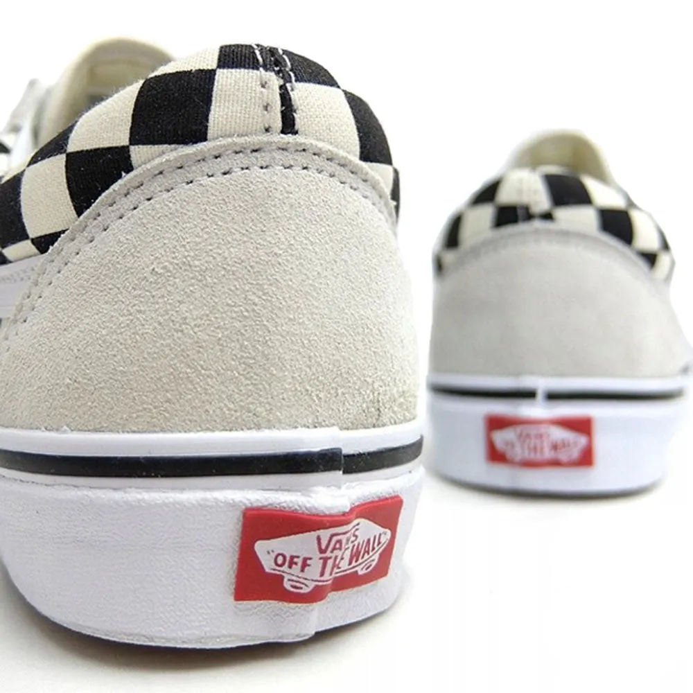 Zapatillas Vans Ua Old Skool (Checkerboard) white/black