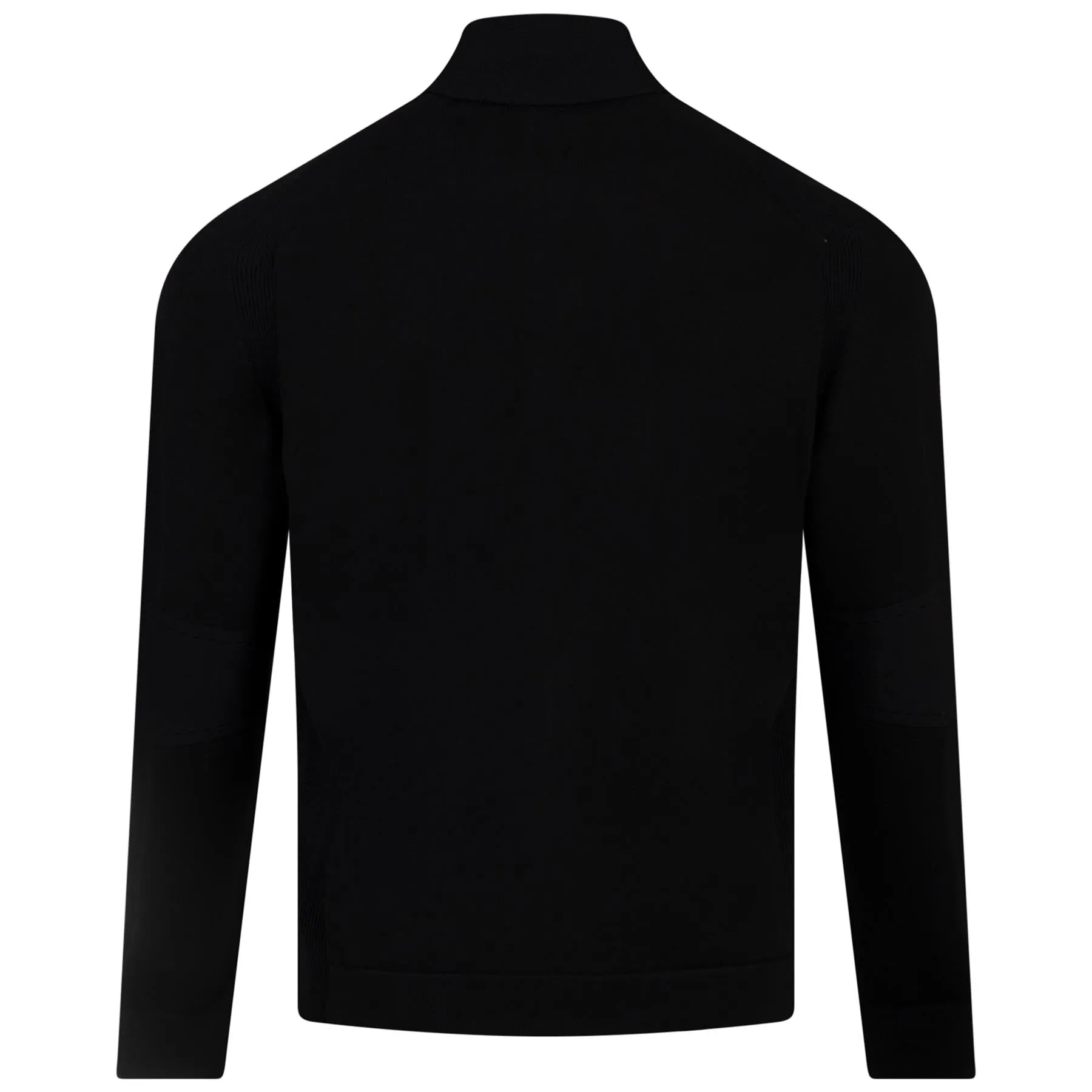 Zarilo Quarter Zip Regular Fit Mid Layer Black - W23